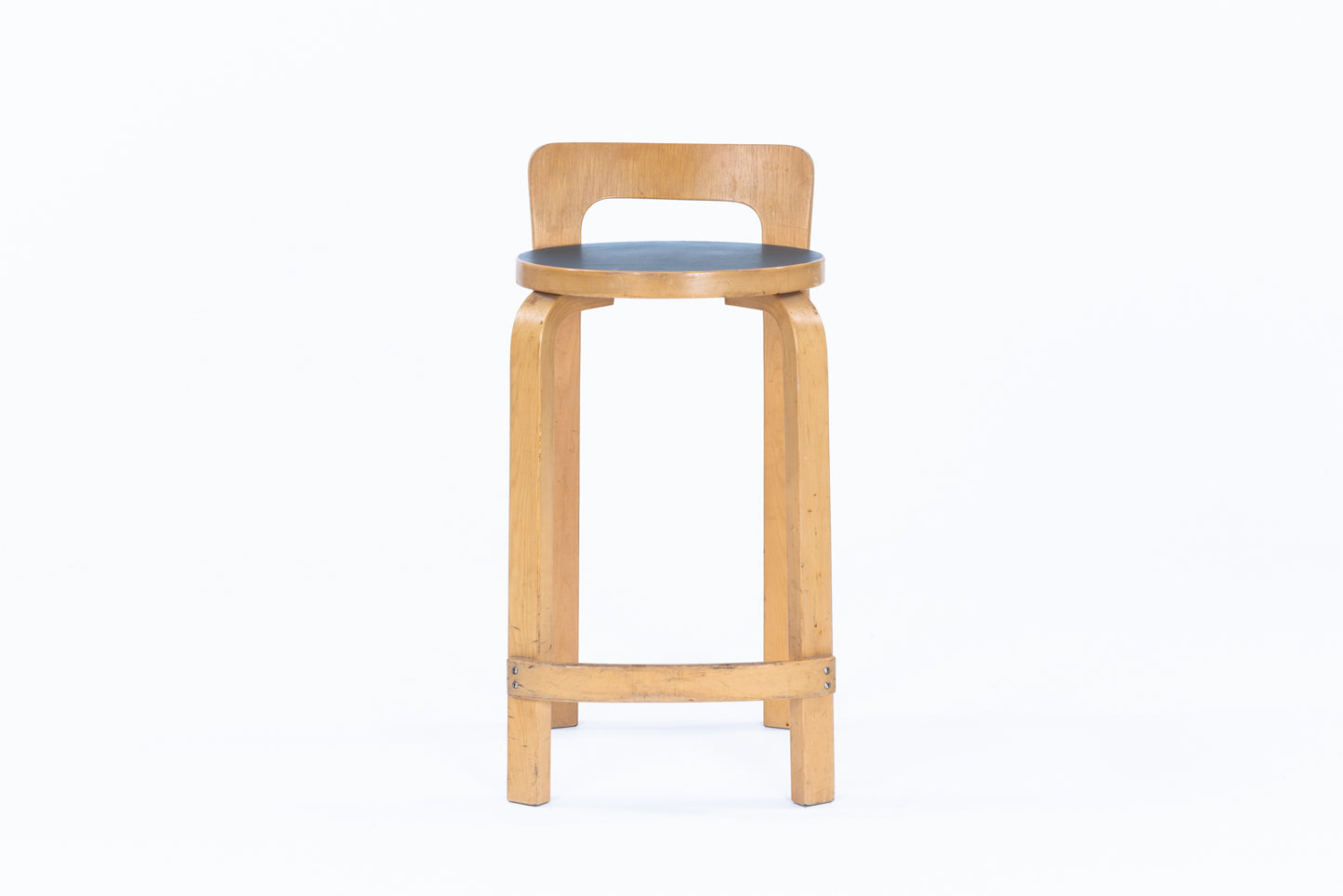 Alvar Aalto | K65 high chair blue linoleum