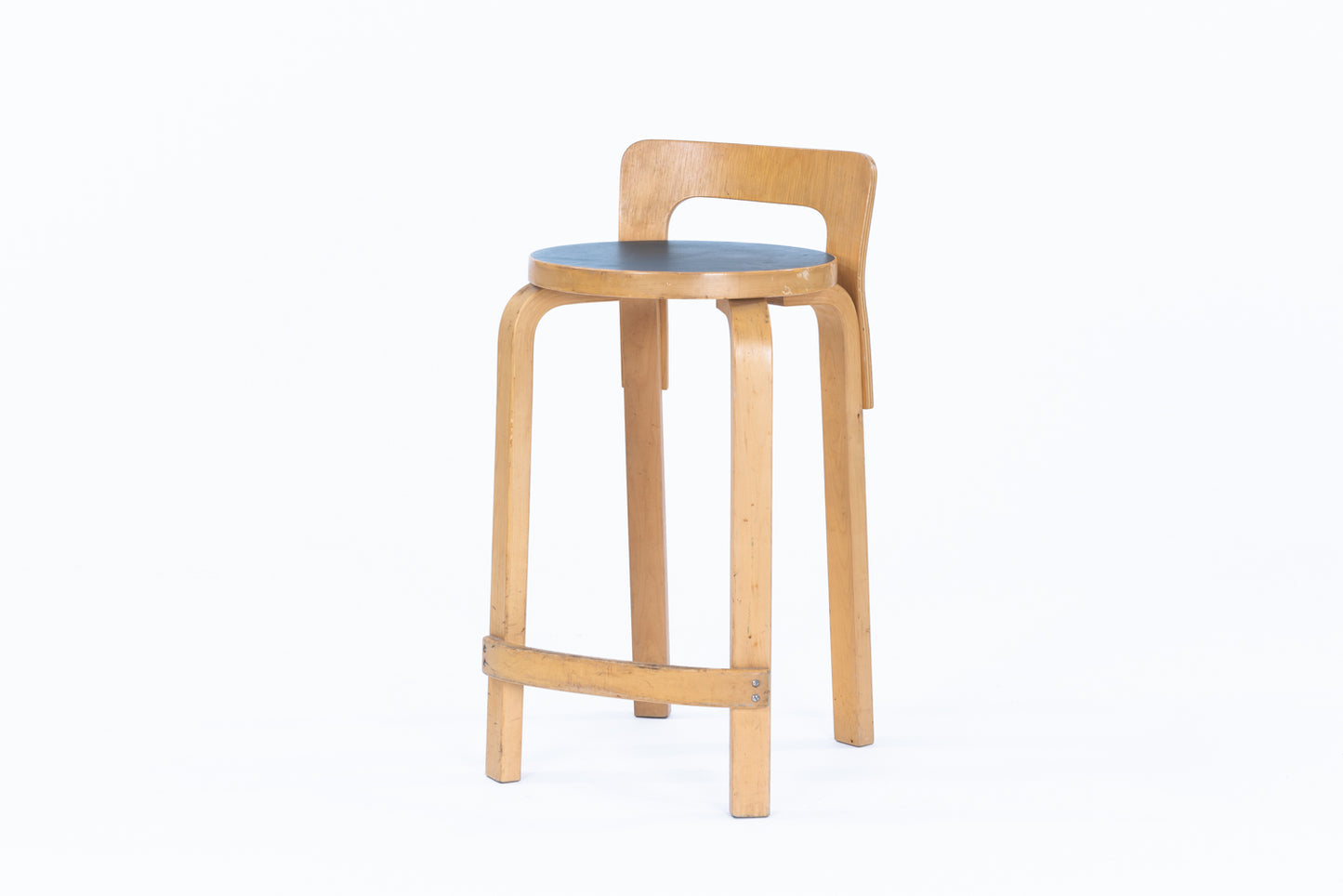 Alvar Aalto | K65 high chair blue linoleum