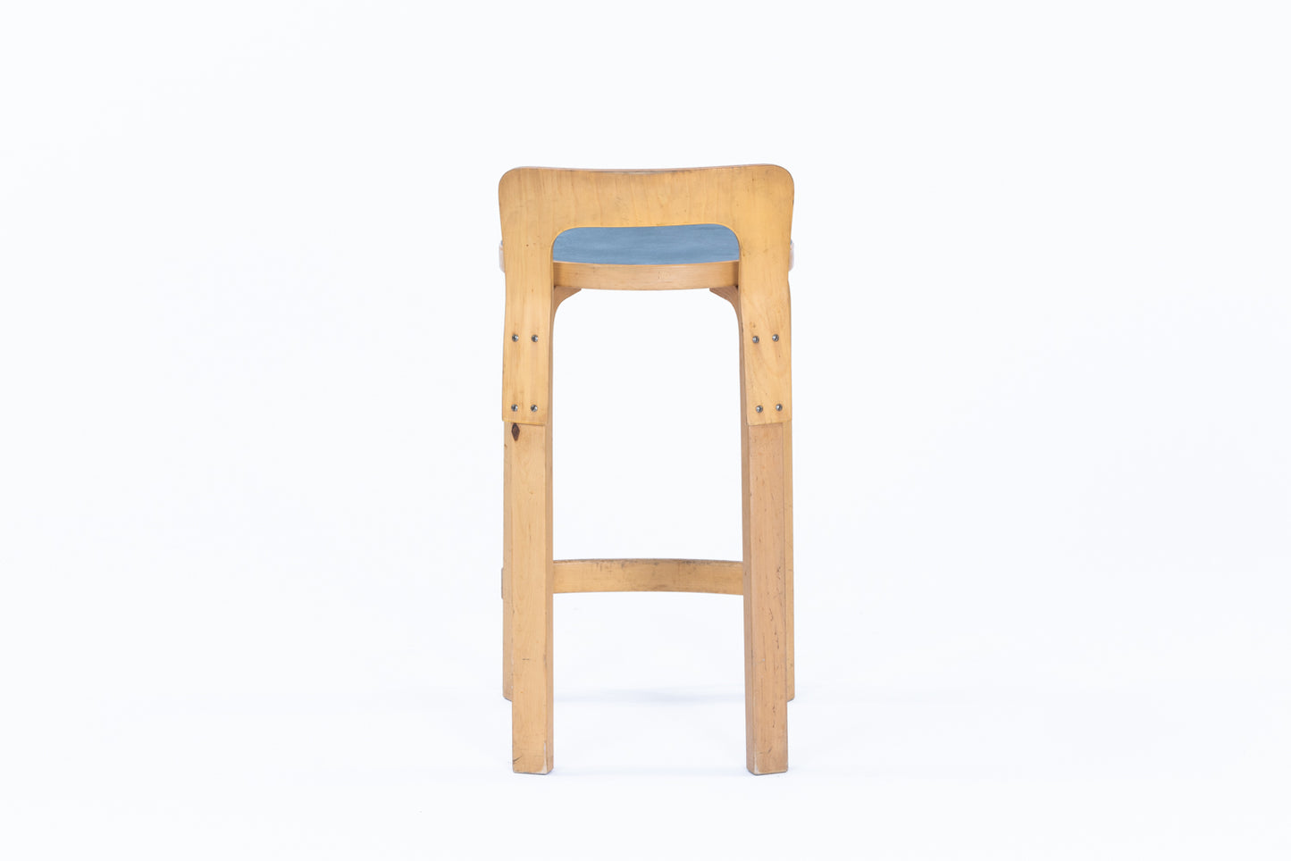 Alvar Aalto | K65 high chair blue linoleum