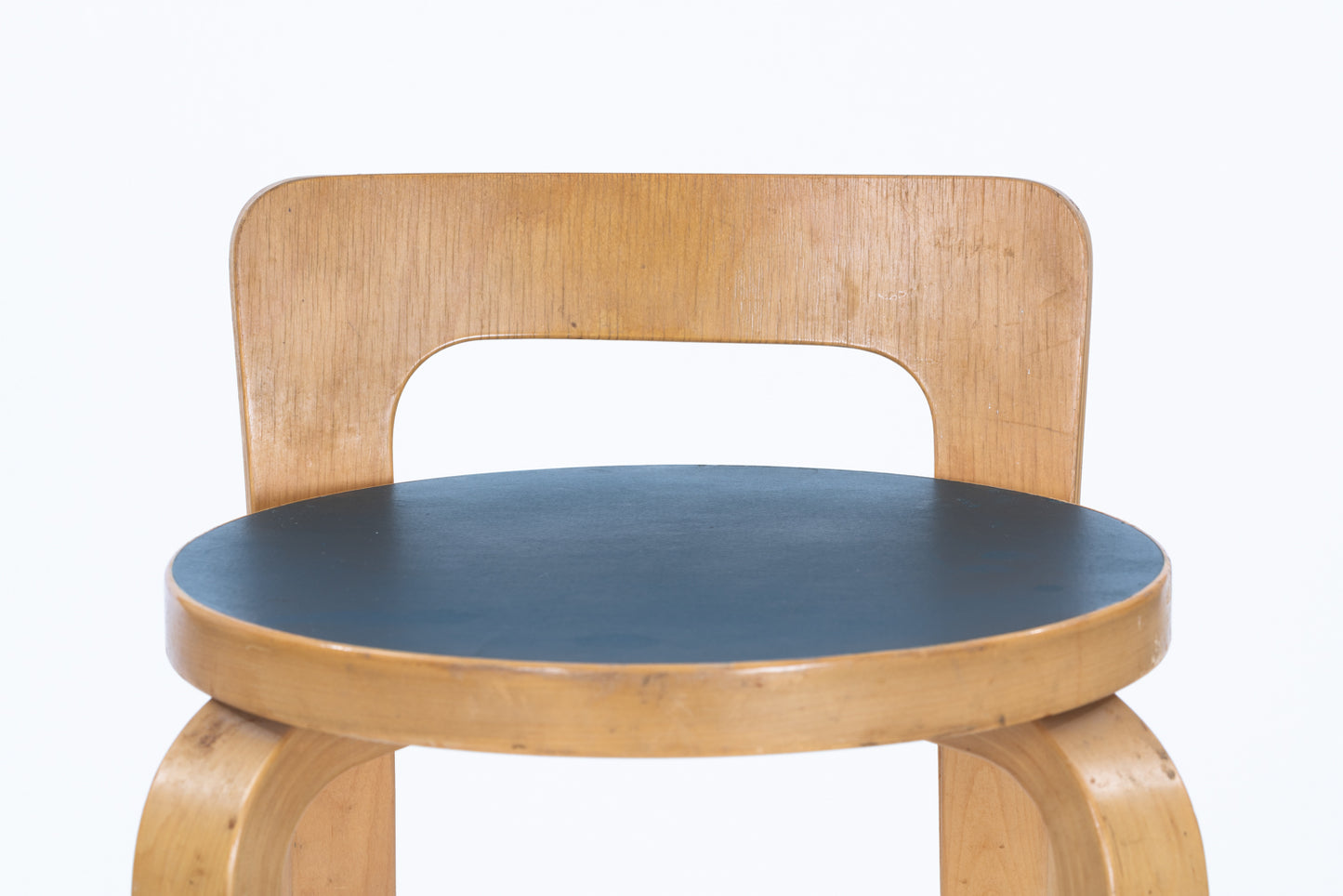 Alvar Aalto | K65 high chair blue linoleum