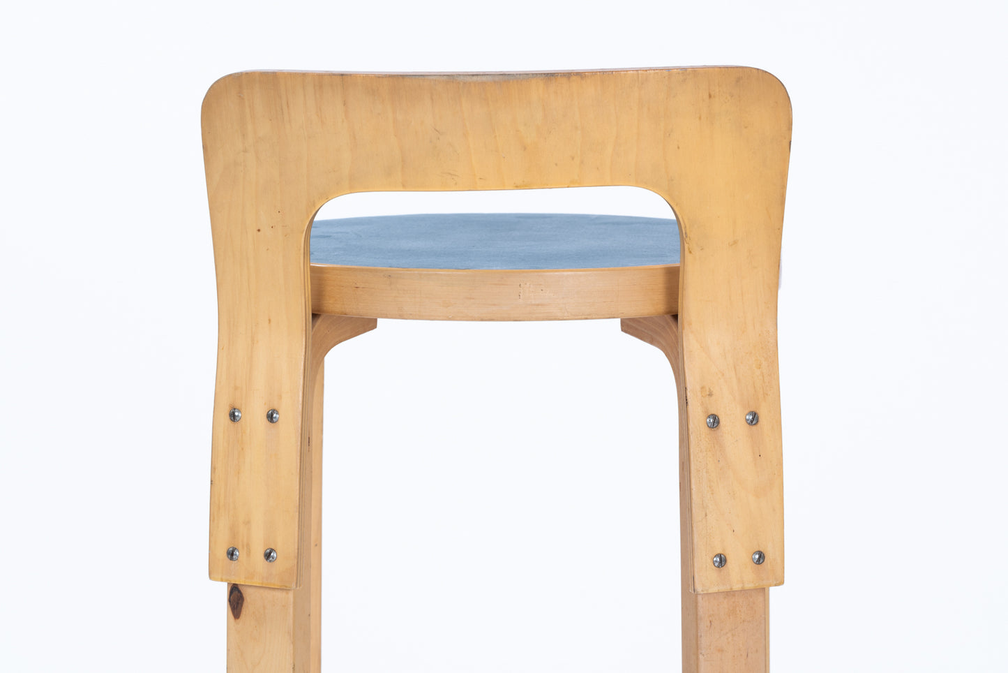 Alvar Aalto | K65 high chair blue linoleum