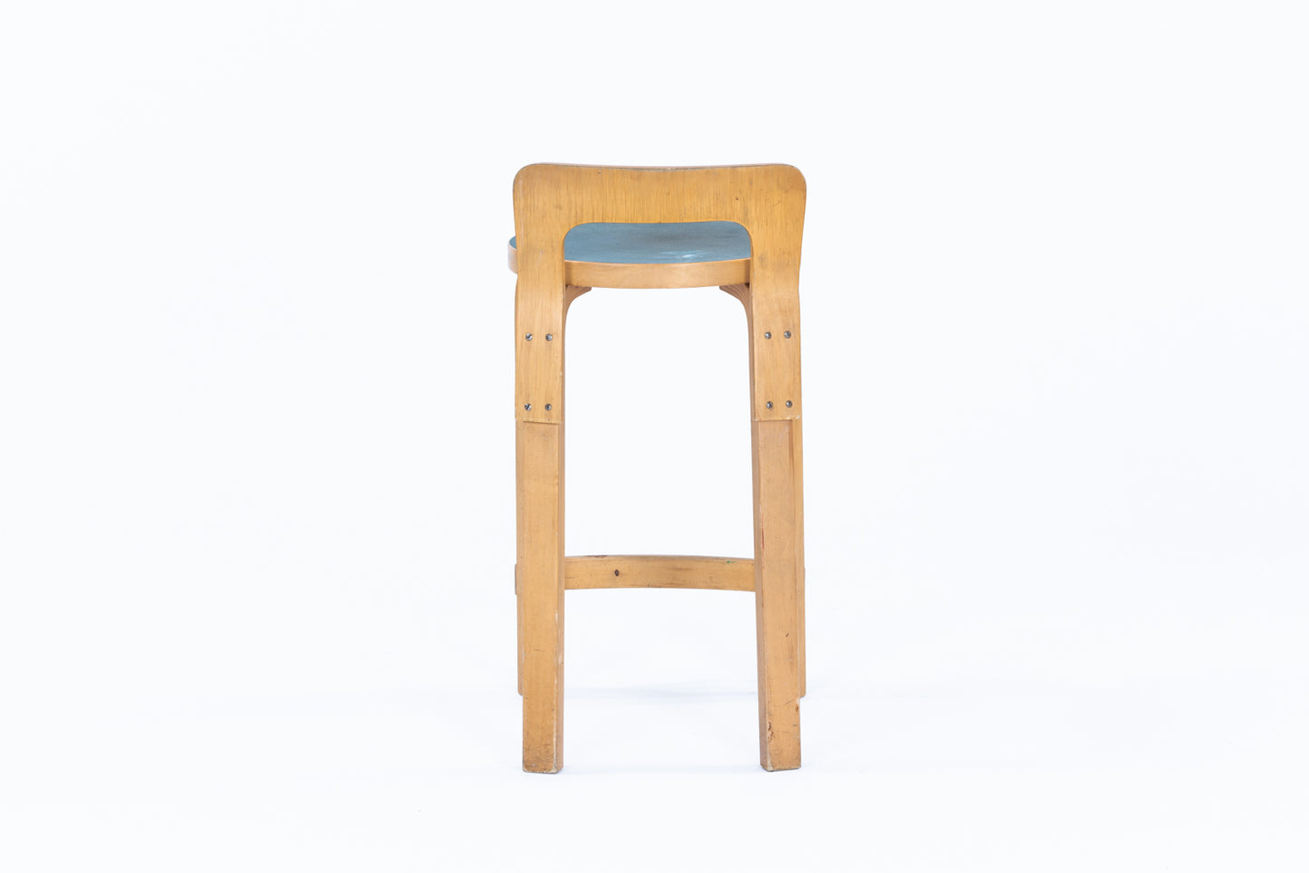 Alvar Aalto | K65 high chair blue linoleum