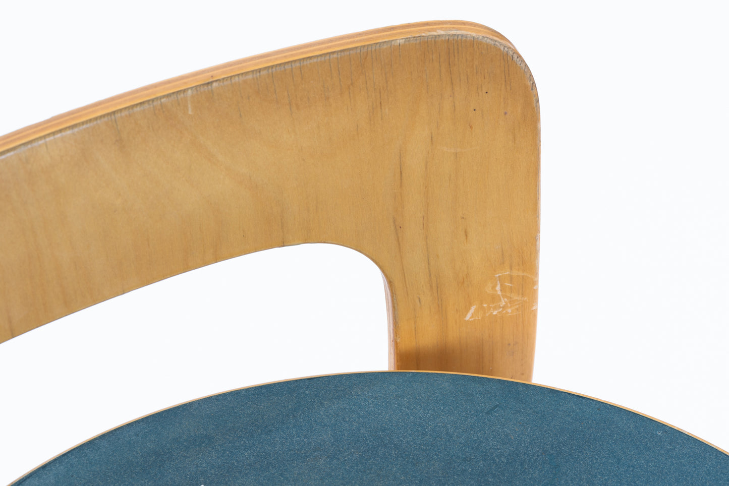 Alvar Aalto | K65 high chair blue linoleum