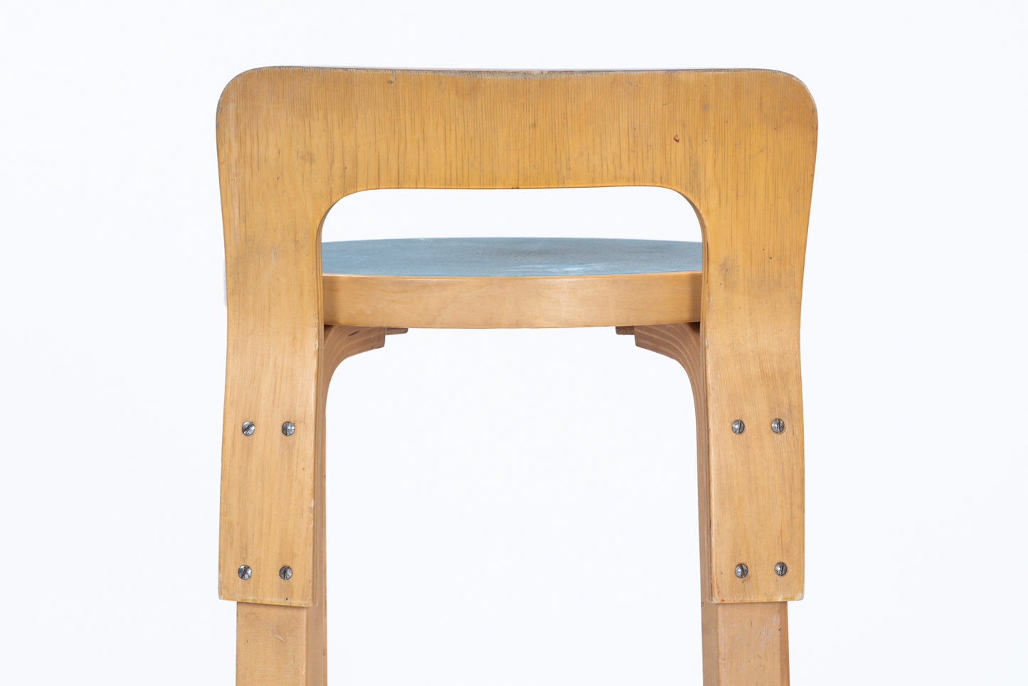 Alvar Aalto | K65 high chair blue linoleum