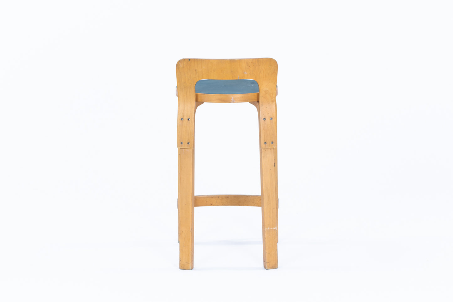 Alvar Aalto | K65 high chair blue linoleum