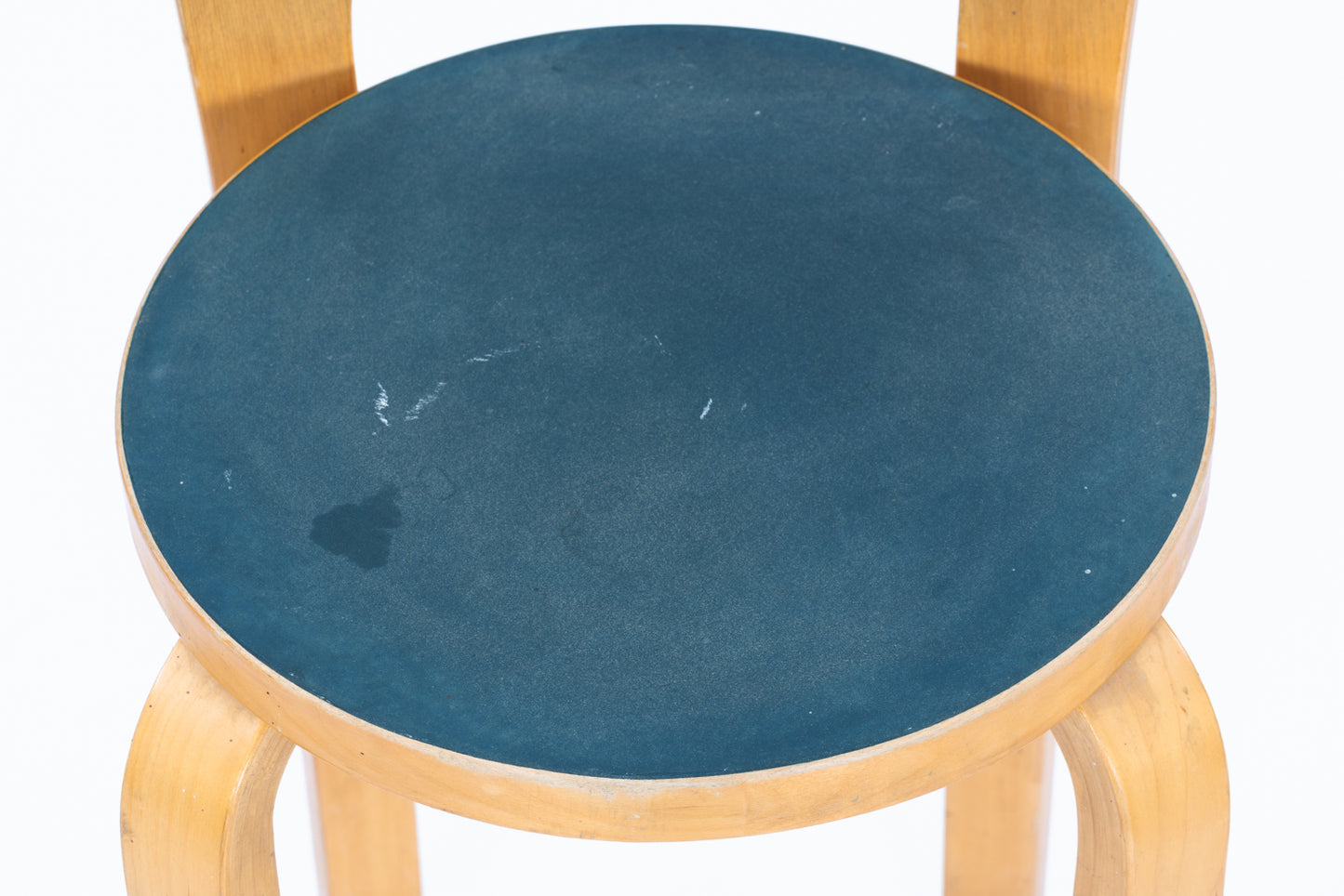 Alvar Aalto | K65 high chair blue linoleum