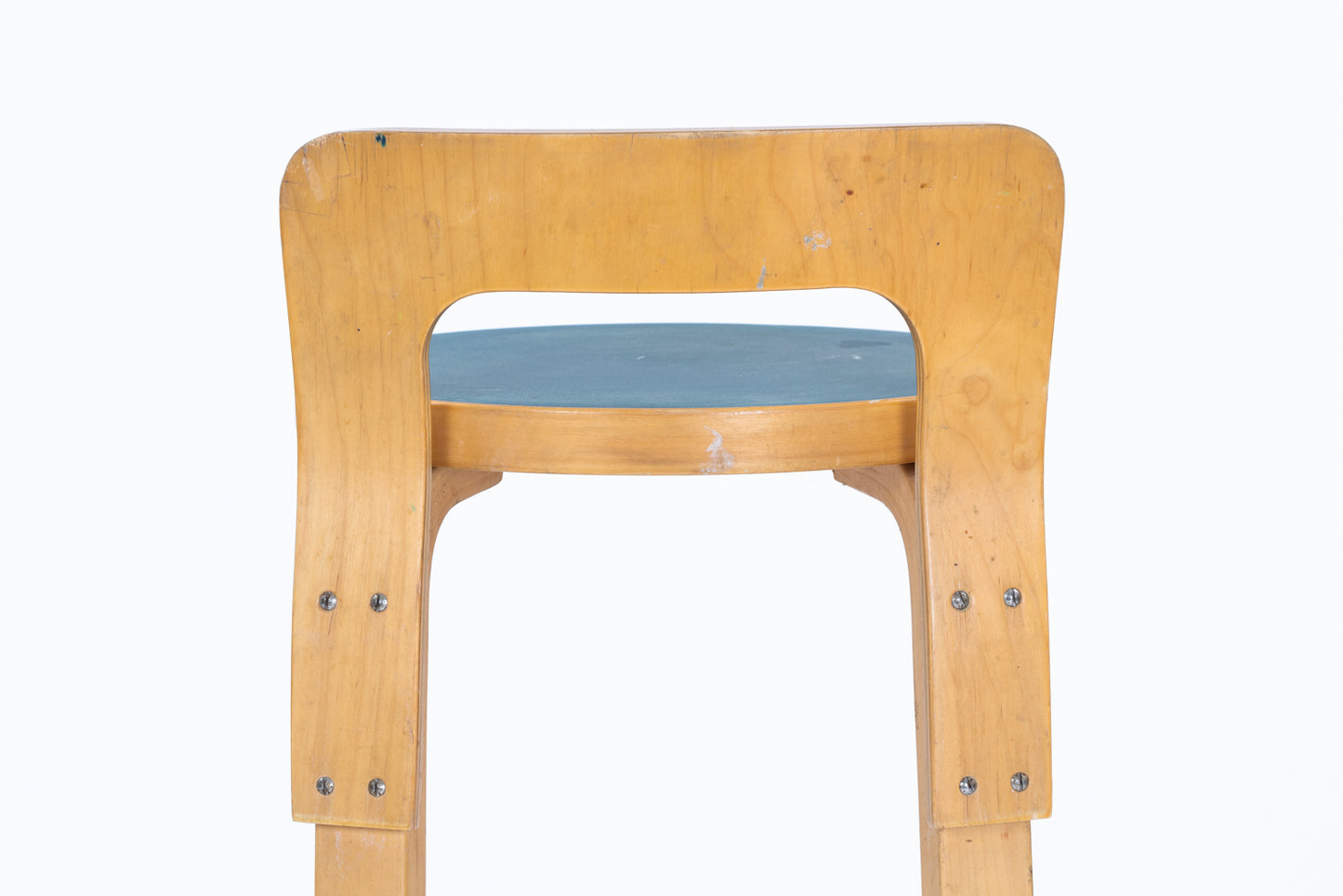 Alvar Aalto | K65 high chair blue linoleum