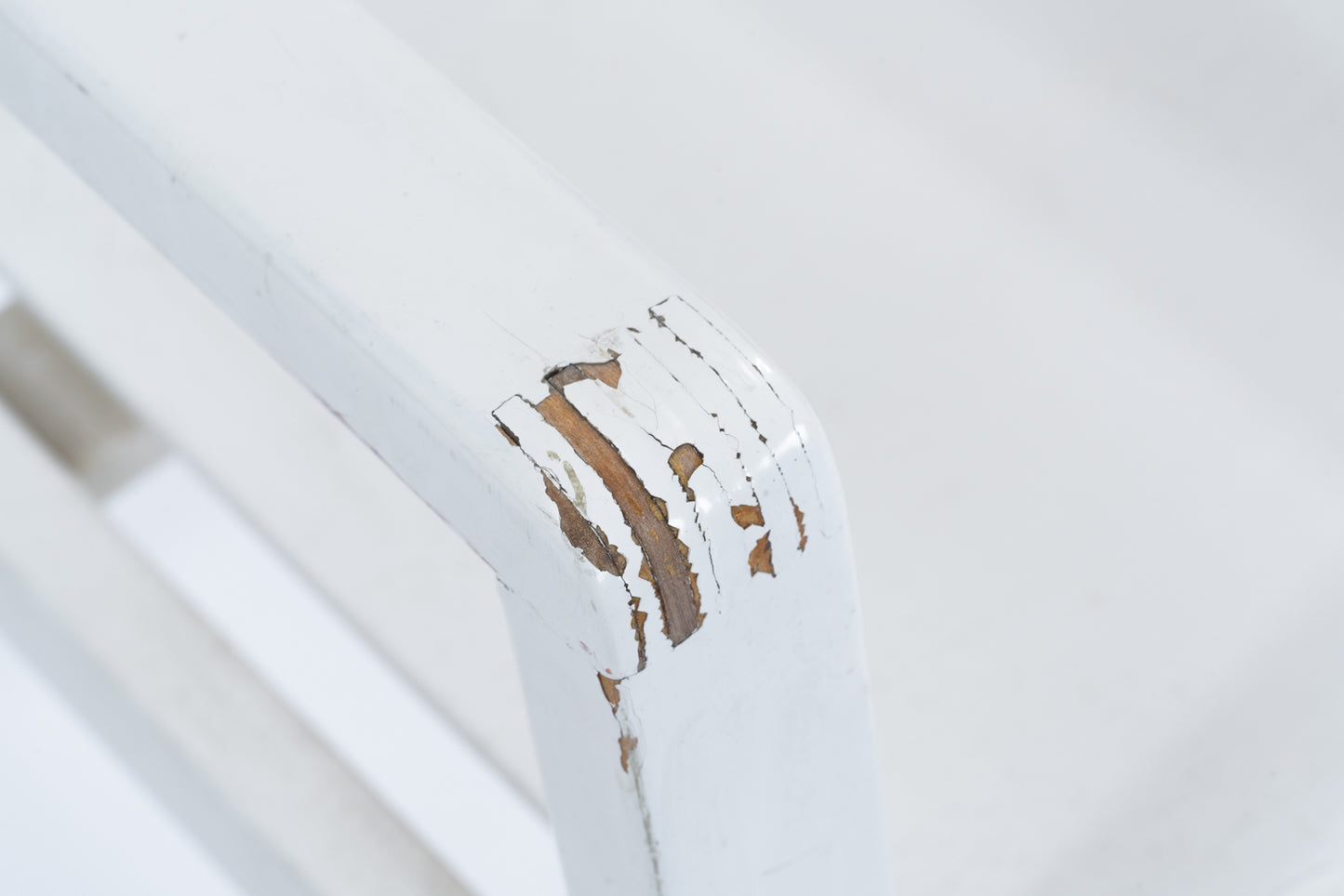 Alvar Aalto | 51 / 403 Hallway arm chair & 907b table set white paint