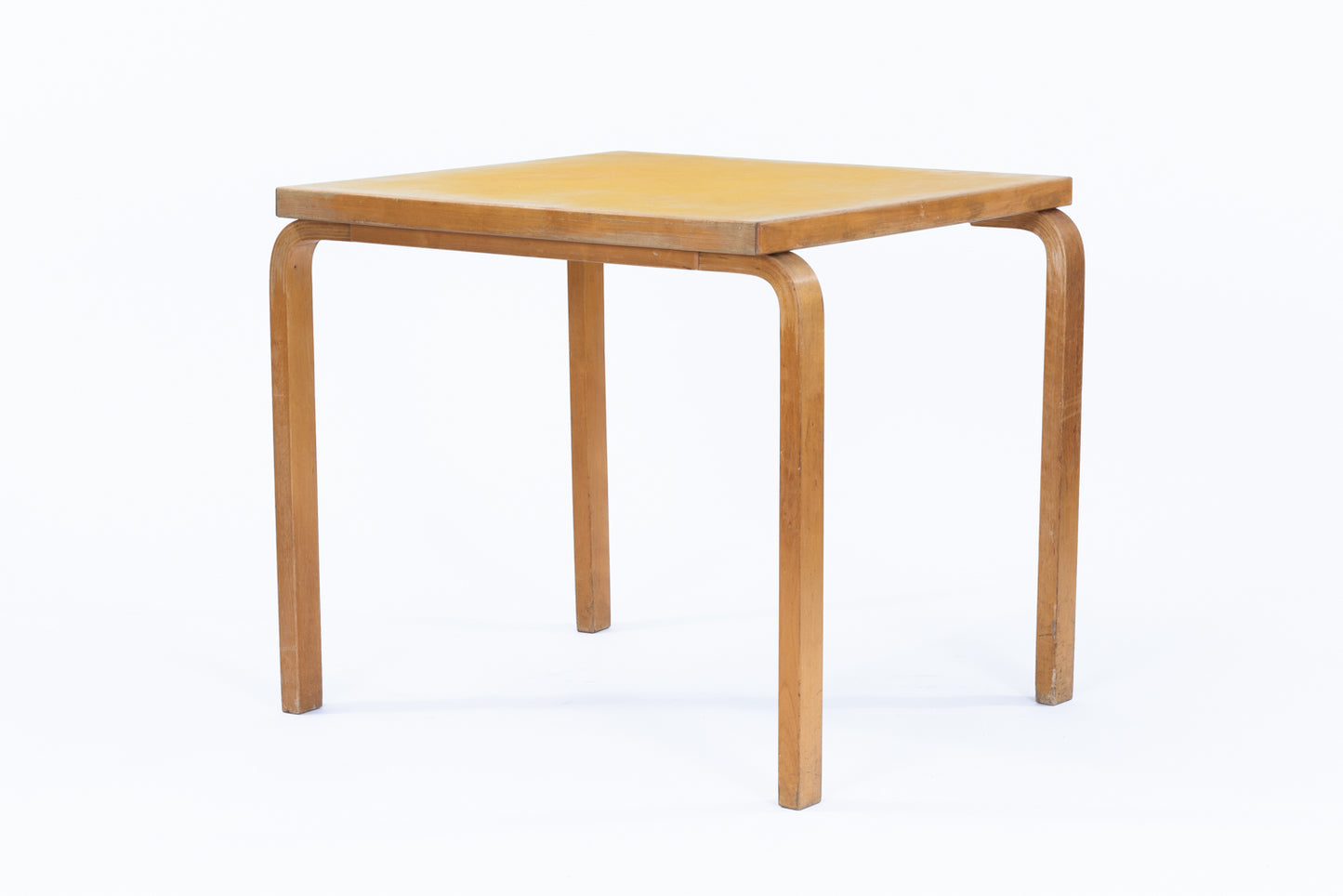 Alvar Aalto | Table yellow linoleum