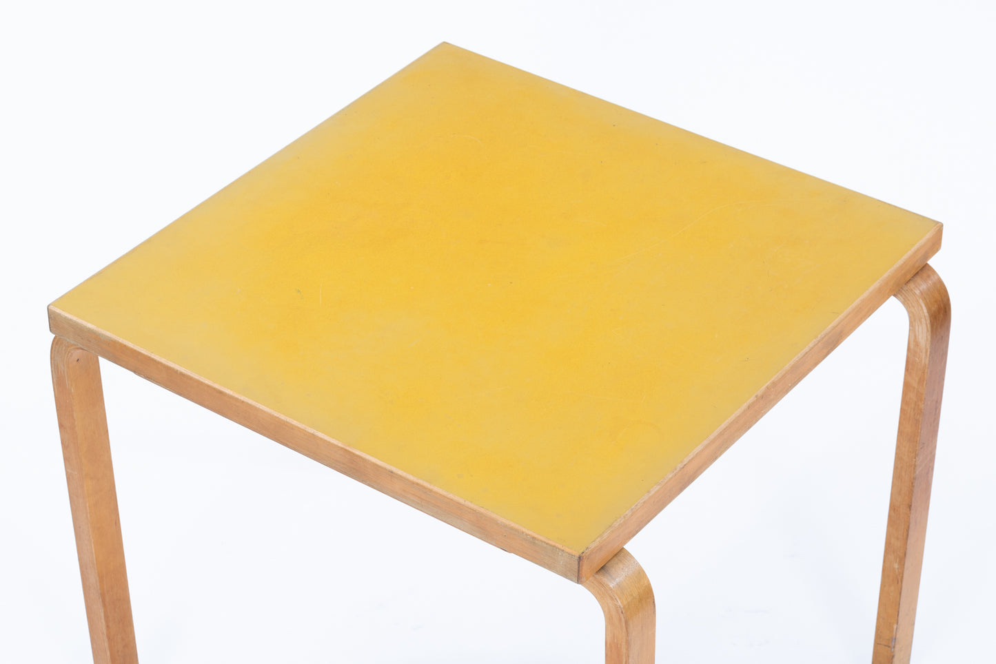 Alvar Aalto | Table yellow linoleum