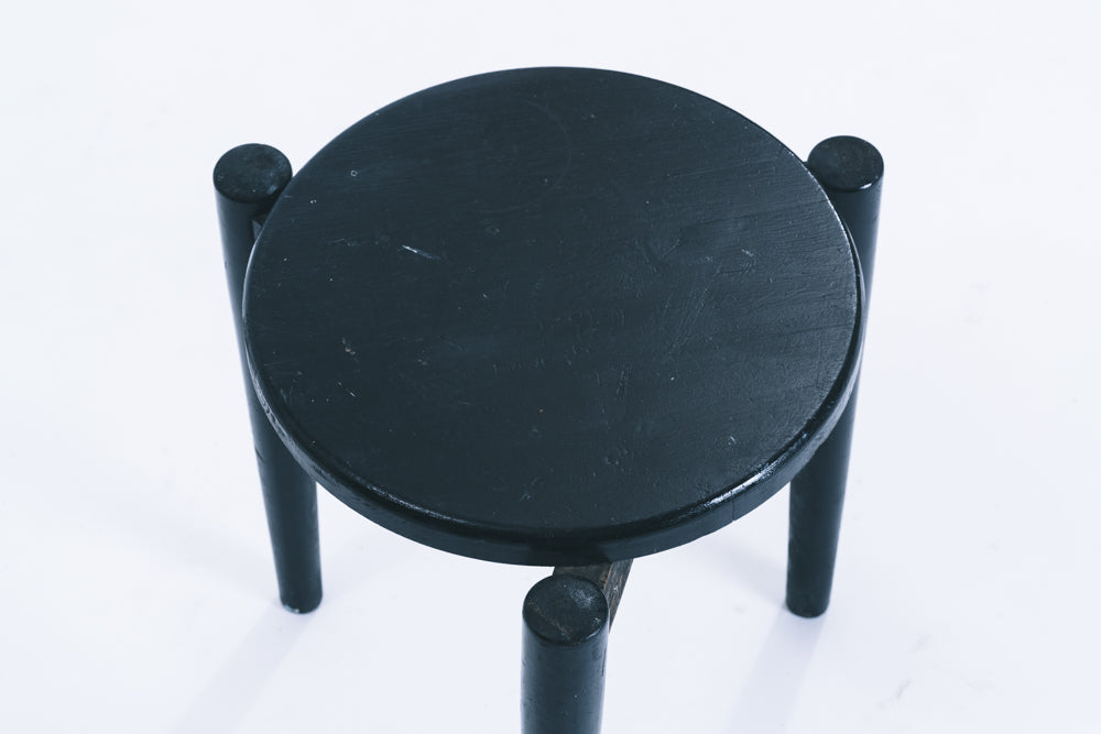 Ilmari Tapiovaara | stool black paint
