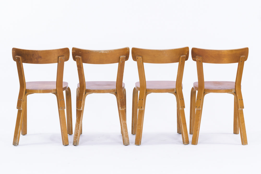 Alvar Aalto | no.69 chair set of 4