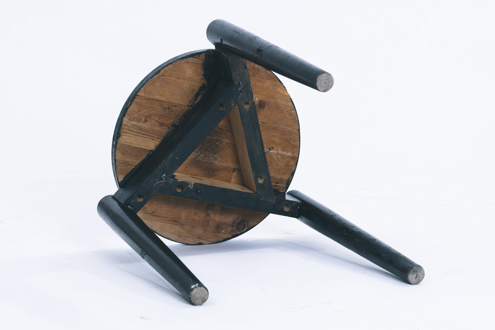 Ilmari Tapiovaara | stool black paint
