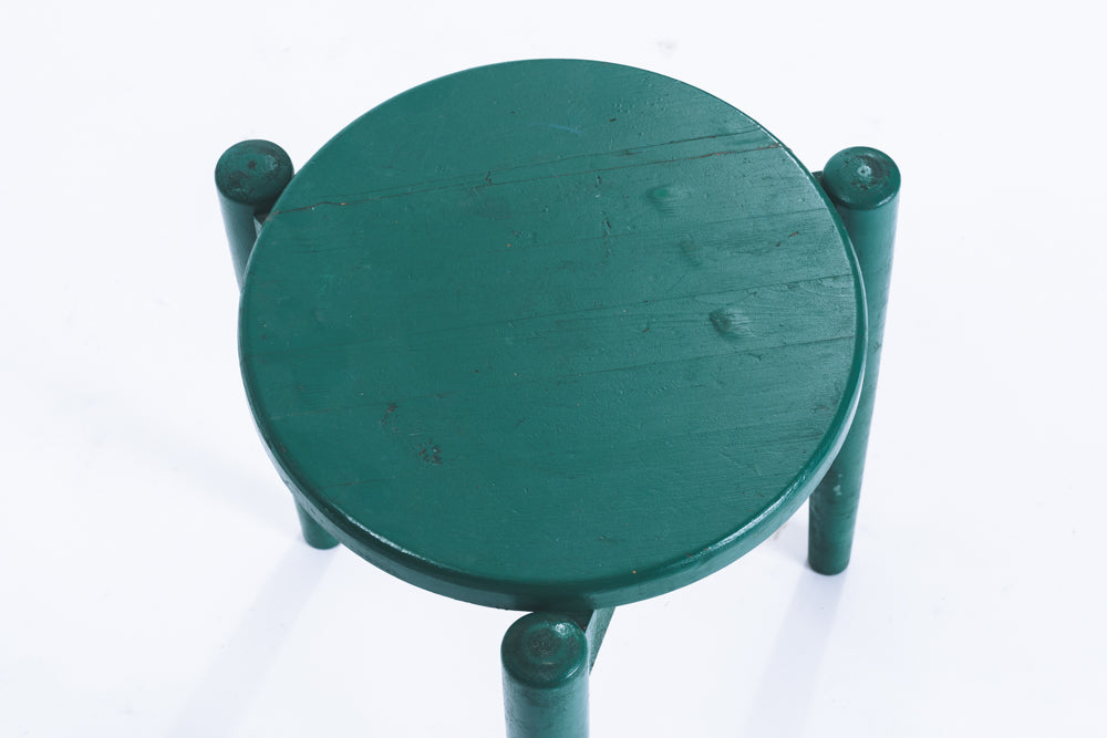 Ilmari Tapiovaara | stool green paint