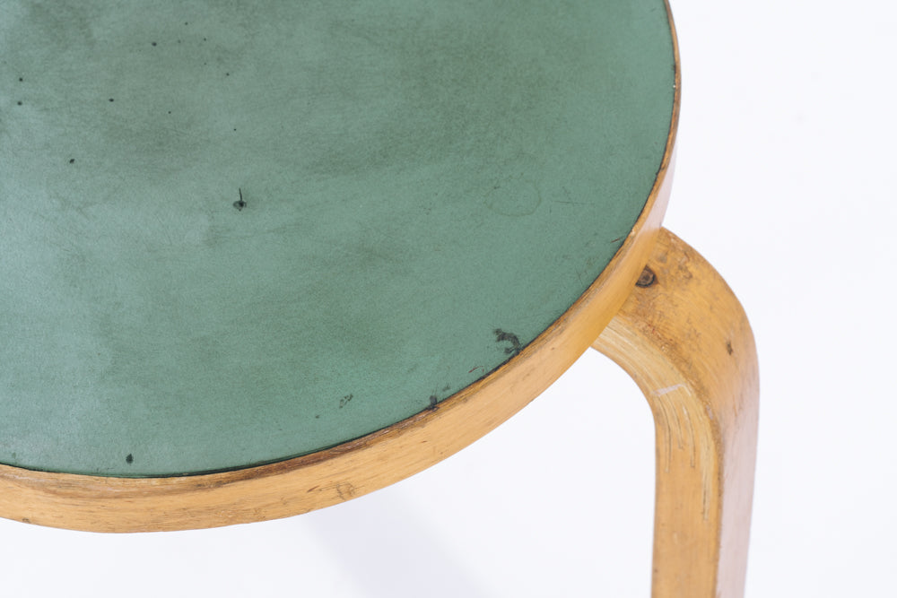 Alvar Aalto | stool 60 green linoleum