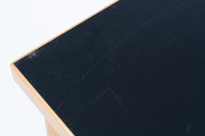 Alvar Aalto | H-leg Table black linoleum