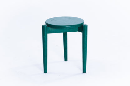 Ilmari Tapiovaara | stool green paint