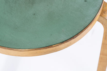 Alvar Aalto  | stool 60 green linoleum